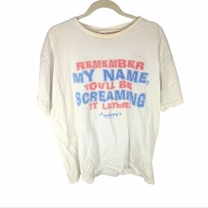 Vintage funny comedy dirty humor Tshirt Anthony's Nashville Tennessee Size XL